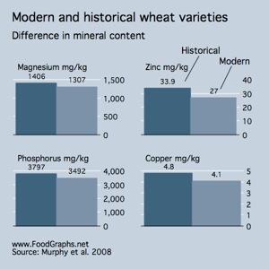 wheat minerals decline